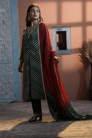 Leher Dhaara — Kurta Set with Dupatta