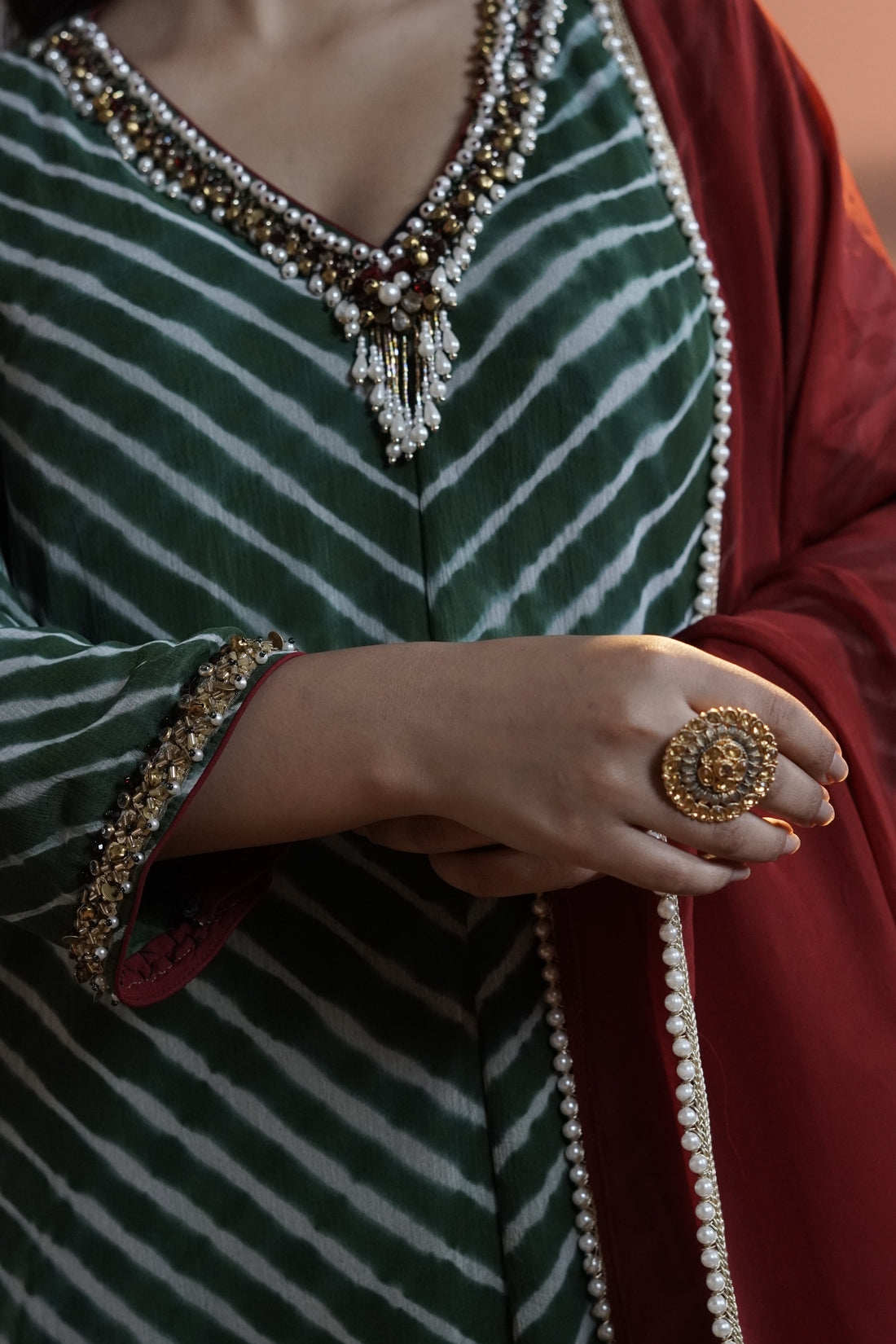Leher Dhaara — Kurta Set with Dupatta