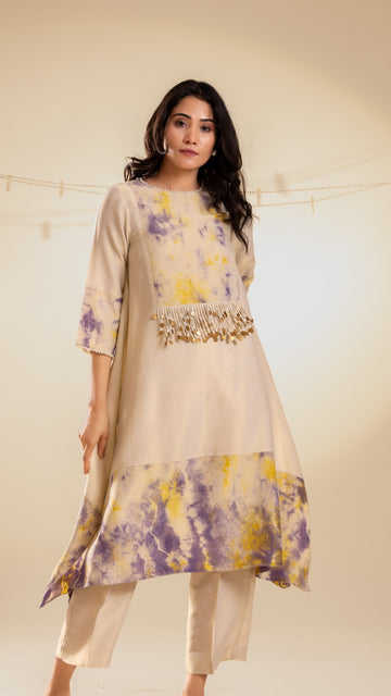 Rasiya Kurta with Pants - Peetangani