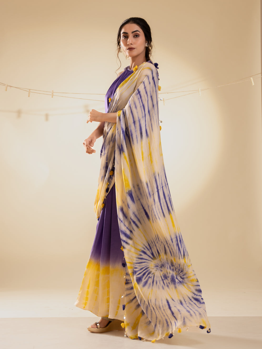 Desi Dazzle Dress Shirt - Peetangani