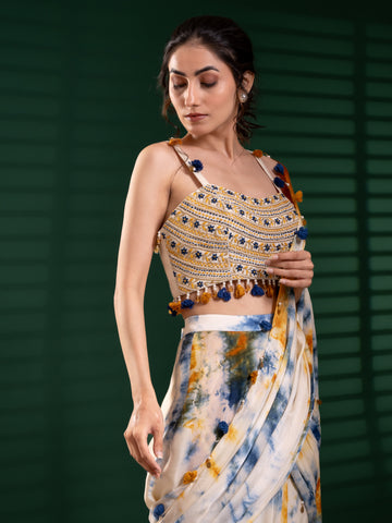 Mohini Blouse - Neelrangi