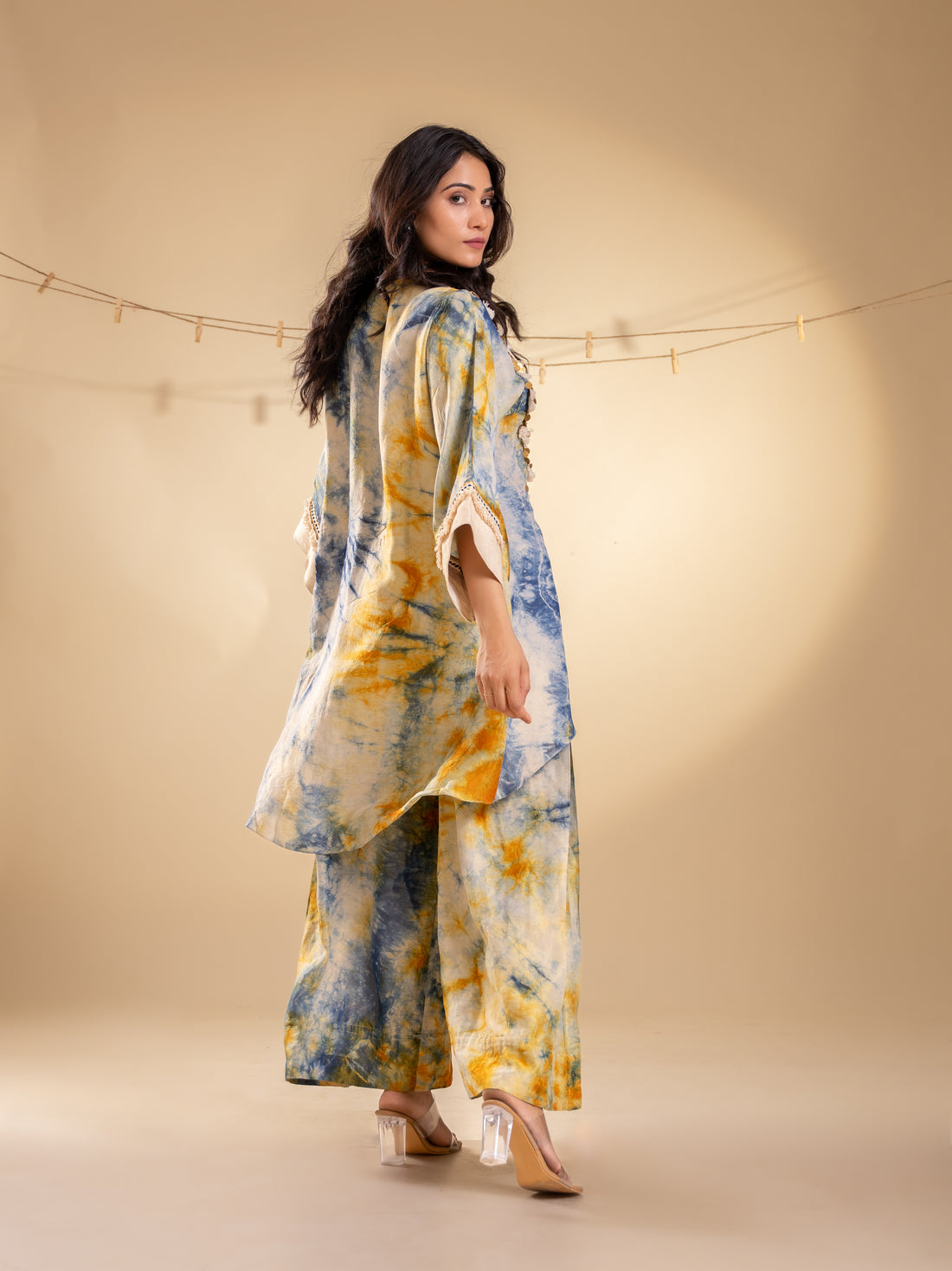 Mohana Co-ord Set - Neelrangi