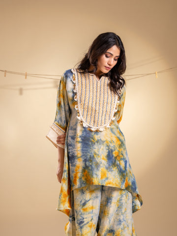 Mohana Co-ord Set - Neelrangi