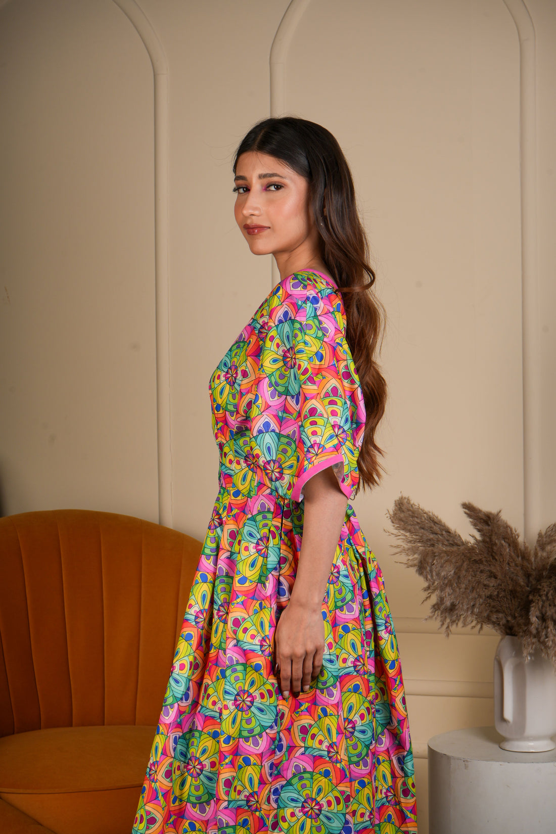 Mandala Muse Cinched Dress
