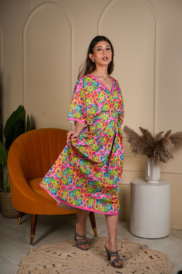 Mandala Muse Cinched Dress