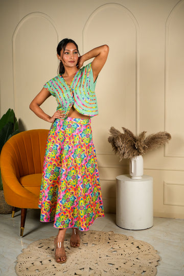 Mandala Muse Skirt & Top Set